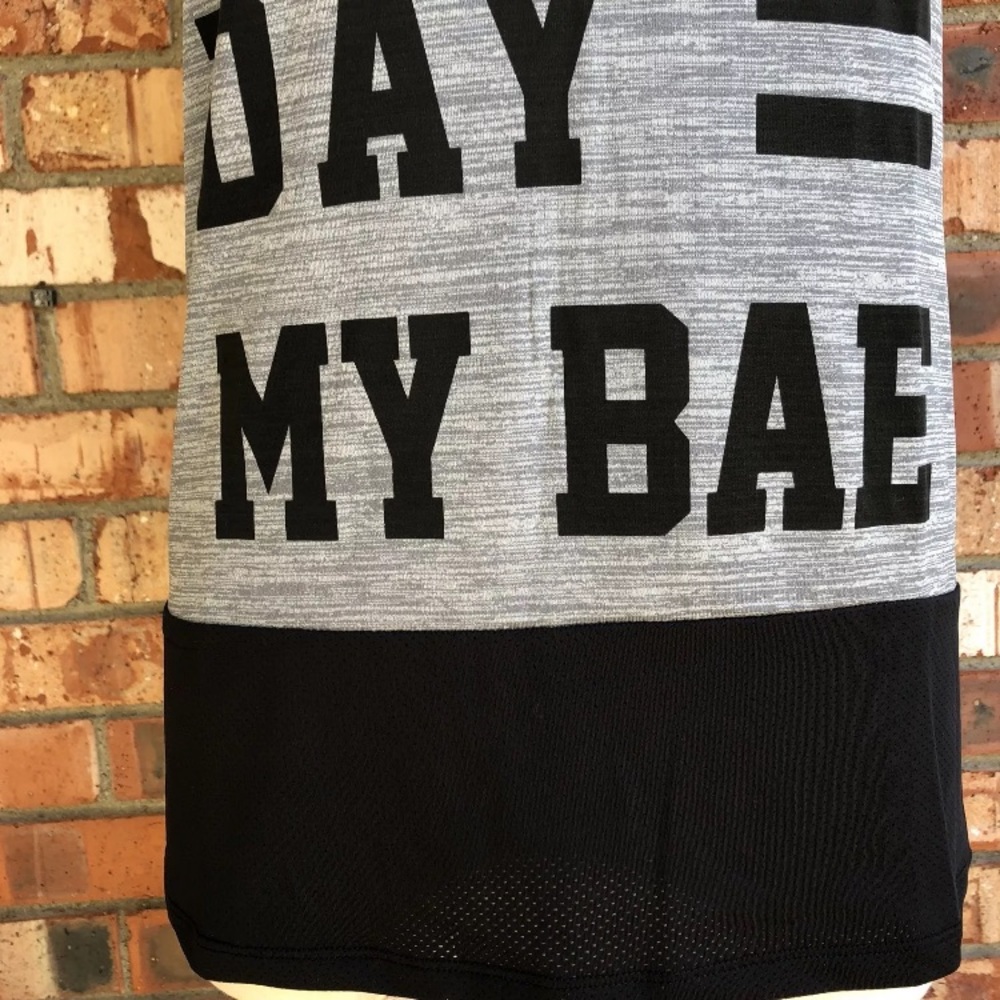 Cheat Day = My Bae Tank Top by Made Right Small - Picture 2 of 7